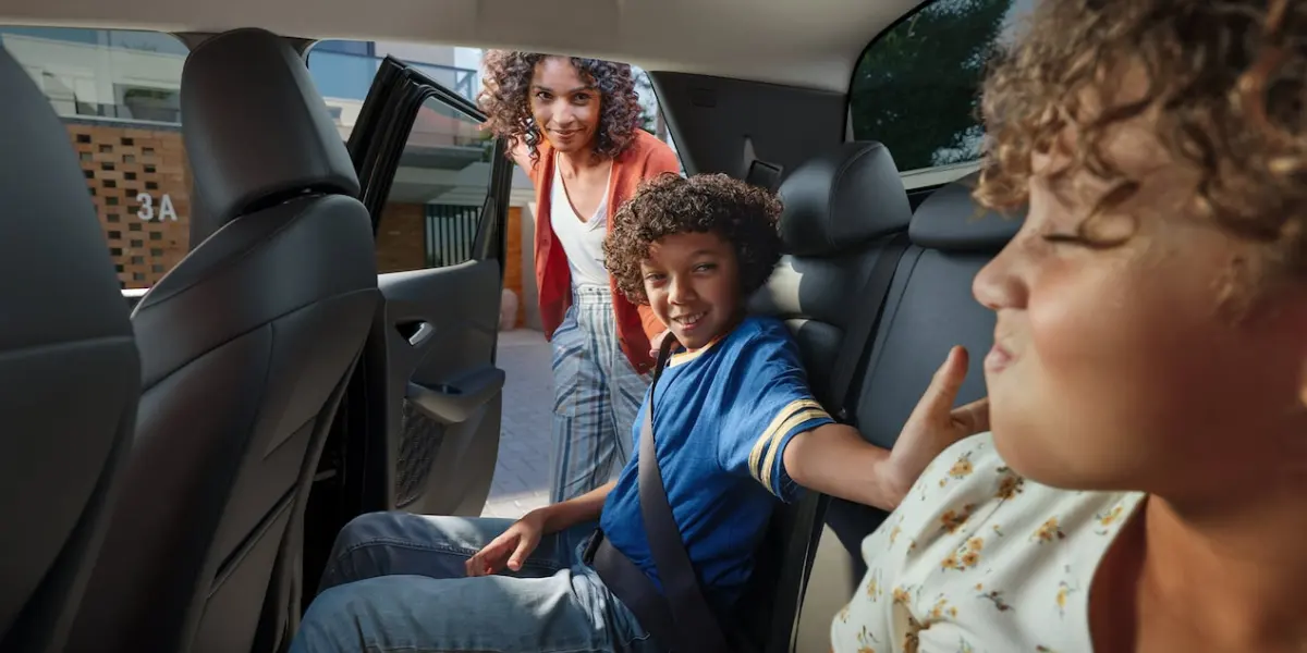 Asientos traseros de la Chevrolet Montana