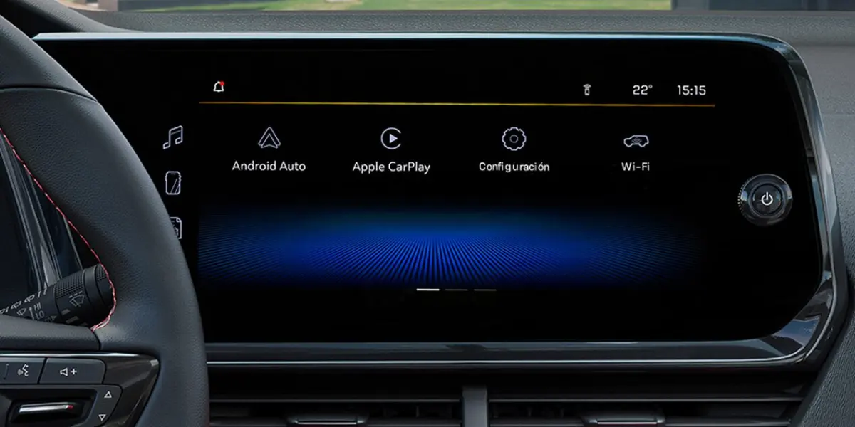 Pantalla MyLink de 11 pulgadas de la Chevrolet Tracker
